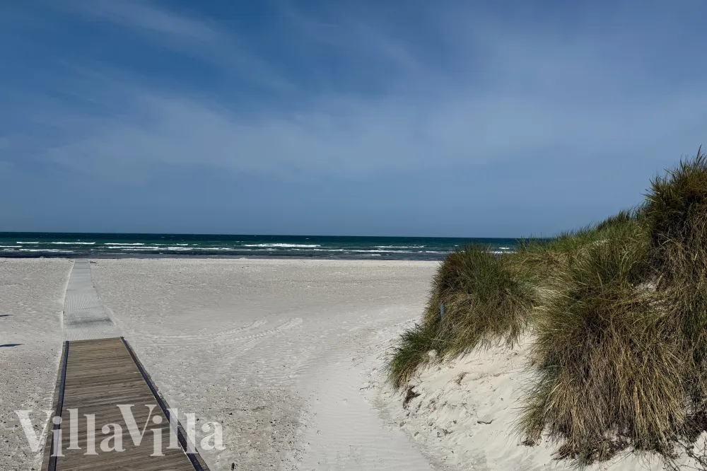 Marielyst Strand mit weißen Dünen